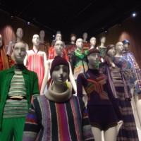 The exhibition is the first of Missoni's textiles in the UK.