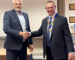 Huddersfield Textile Society Welcomes Tim Hoyle As New President