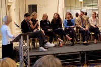 Q&A's with experts helped students understand more about the UK textile industry