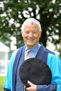 Kaffe Fassett was awarded an Honorary Doctorate for services to textile design and craft.