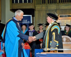 Kaffe Fassett Awarded Honorary Doctorate of the University of Huddersfield